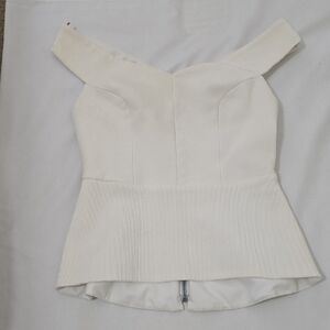 Manning Cartell Off-Shoulder Cream Blouse 10